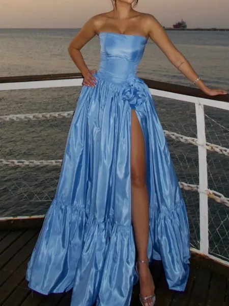 Gorgeous A-line Straight...