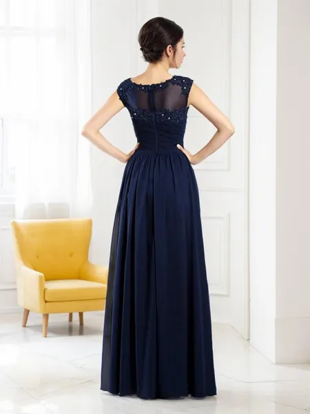 A-line Scoop Elegant...