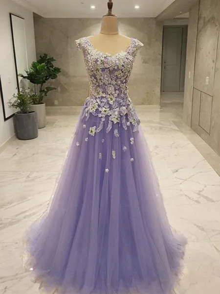 A-line Scoop Graceful...