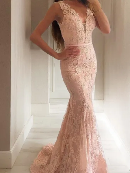 Trumpet/Mermaid V-Neck...