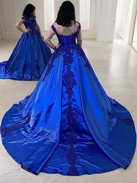 Exquisite Ball-Gown Straps...