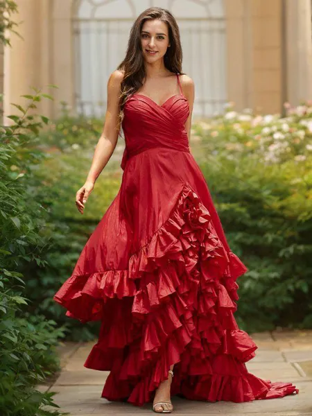 A-line V-Neck Pretty...