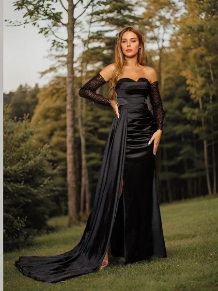 Sheath/Column Bodycon Long...