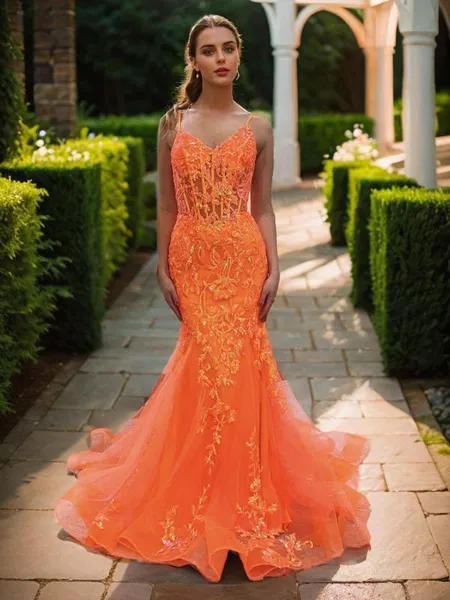 Unique Sheath/Column V-neck...