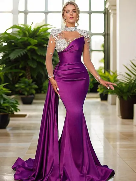 Sheath/Column Glam High...