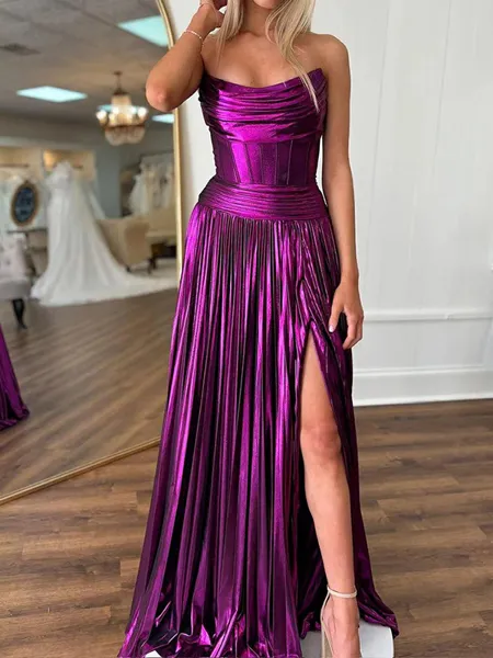 Gorgeous A-line Straight...