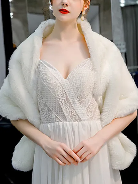 Simple Polyester Wedding Wraps