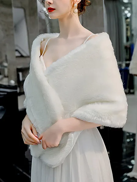 Simple Polyester Wedding Wraps