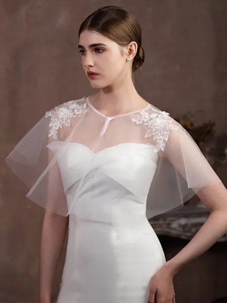 Charming Tulle With Lace...