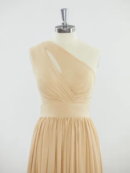 Perfect A-line One-Shoulder...