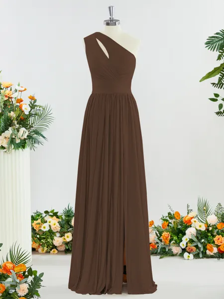 Perfect A-line One-Shoulder...