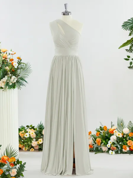 Perfect A-line One-Shoulder...