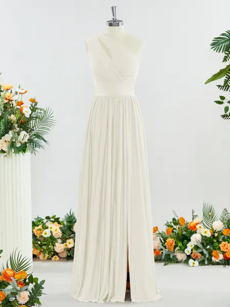 Perfect A-line One-Shoulder...