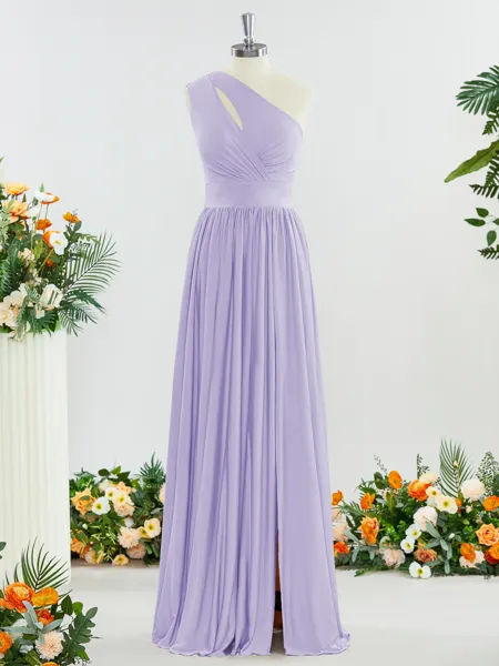 Perfect A-line One-Shoulder...