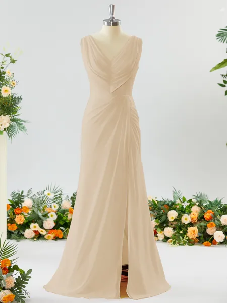 Exquisite A-line V-neck...