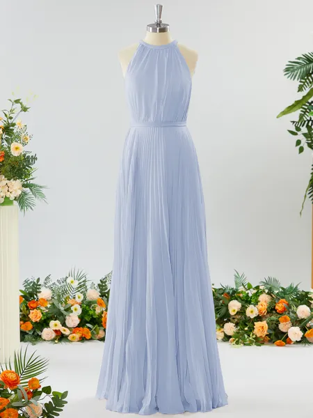 A-line Magnificent Halter...