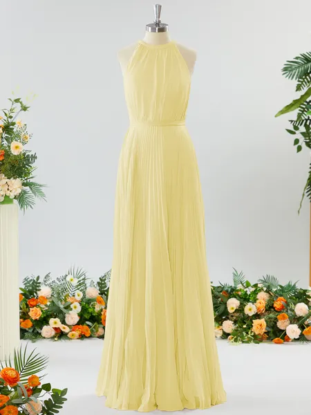 A-line Magnificent Halter...