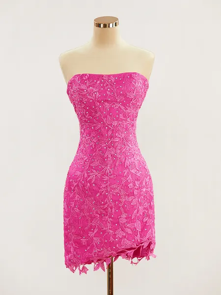 Sheath/Column Sexy Straight...