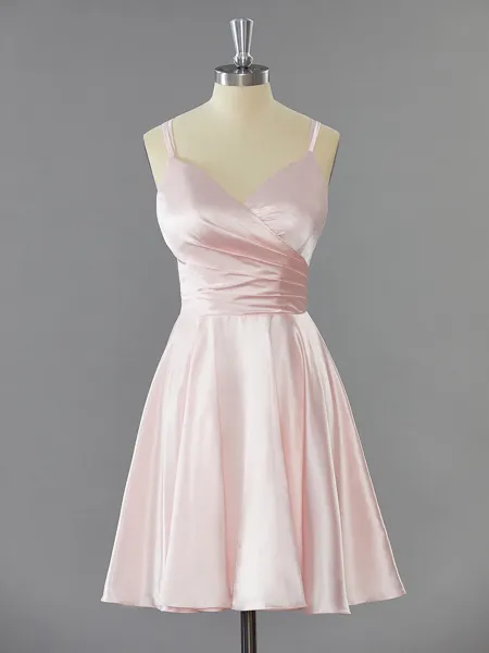 A-line Fashion V-Neck Open...