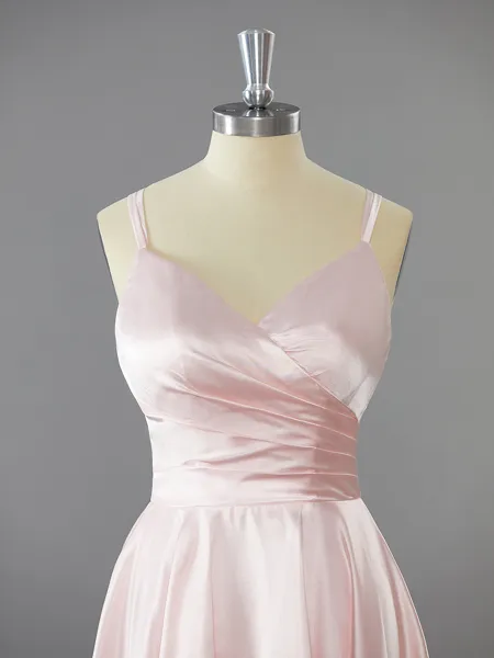 A-line Fashion V-Neck Open...