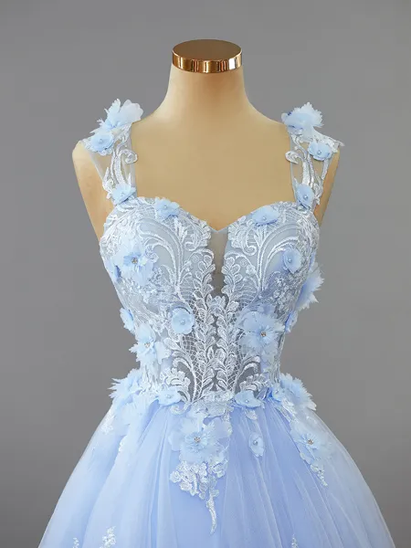 A-line Off-the-Shoulder...