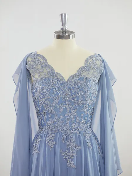 Classy A-line V-neck...