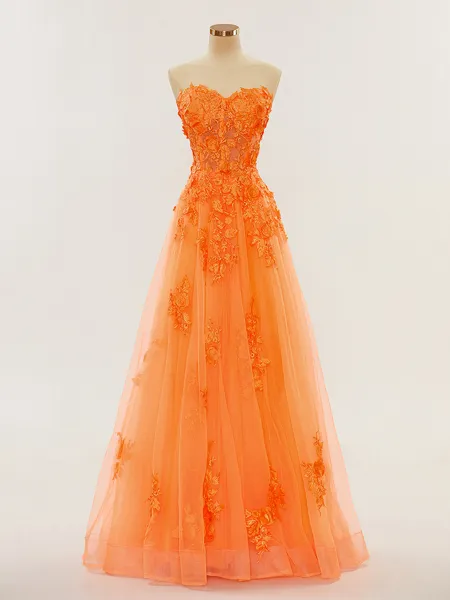 A-line Dreamy Sweetheart...