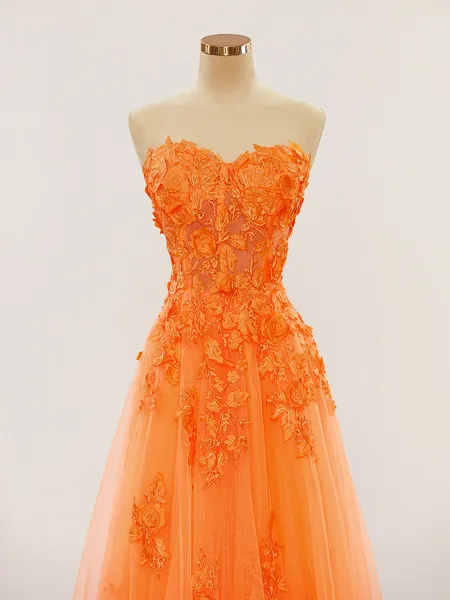 A-line Dreamy Sweetheart...