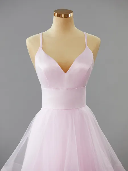 A-line V-Neck Pretty...