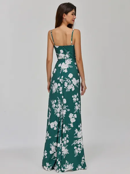 Stylish Sheath Pleated...