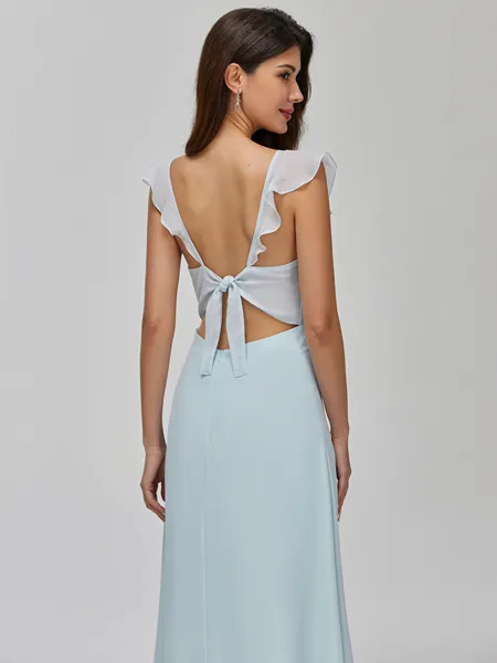 Charming A-line Square...