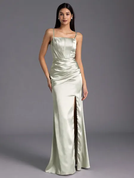 Chic Sheath Spaghetti...