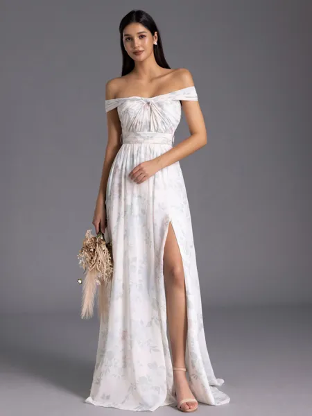 Chic A-line Pleated...