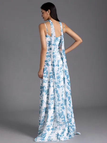 Stunning A-line Spaghetti...