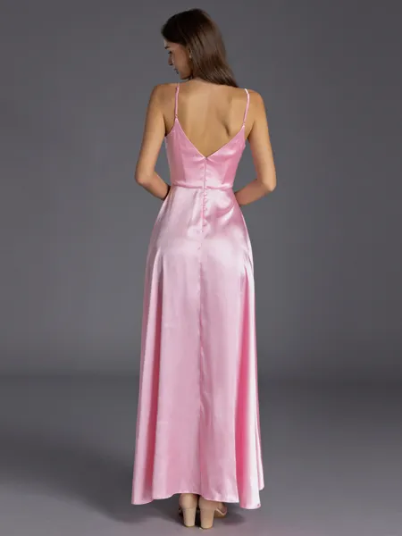 Elegant A-line V-Neck...