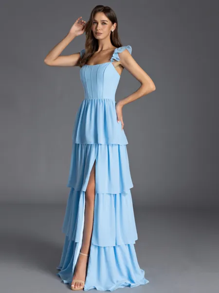 Hot A-line Square Cascading...