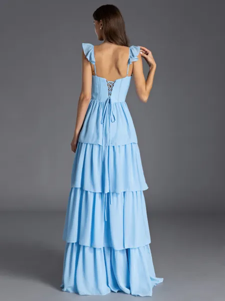 Hot A-line Square Cascading...