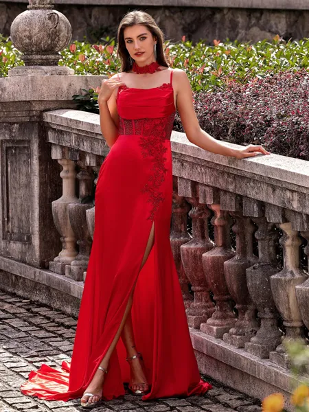 Impeccable Sheath Spaghetti...