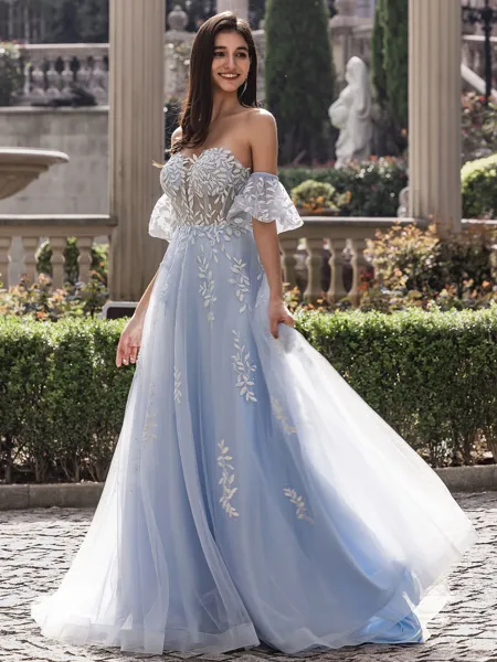 Pretty A-line Sweetheart...