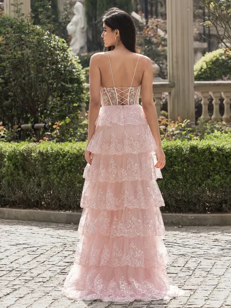 Delicate A-line V-Neck...