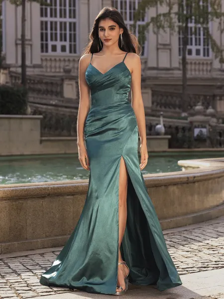 Unique Sheath V-Neck...