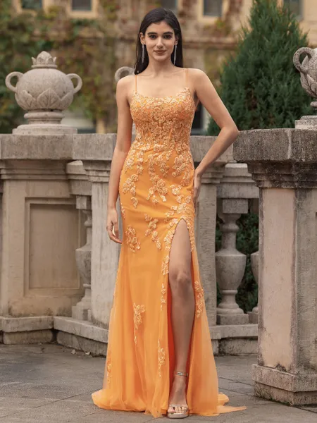 Glam Sheath Spaghetti...