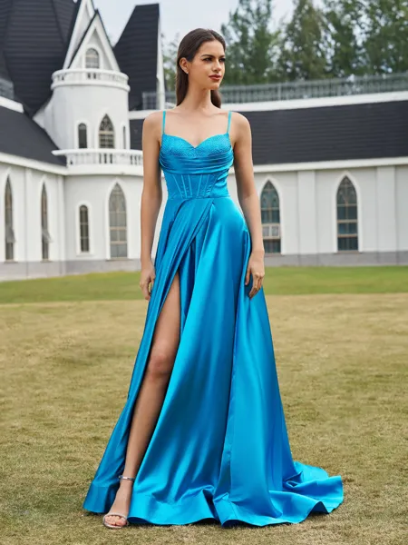 Chic A-line Spaghetti...