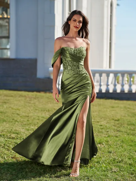 Radiant Sheath One-Shoulder...