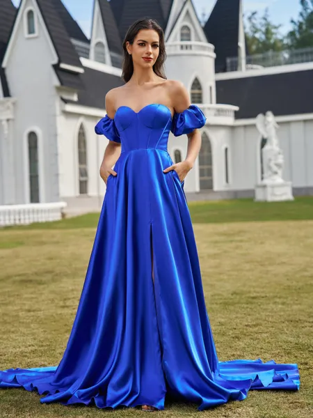 Charming A-line Sweetheart...