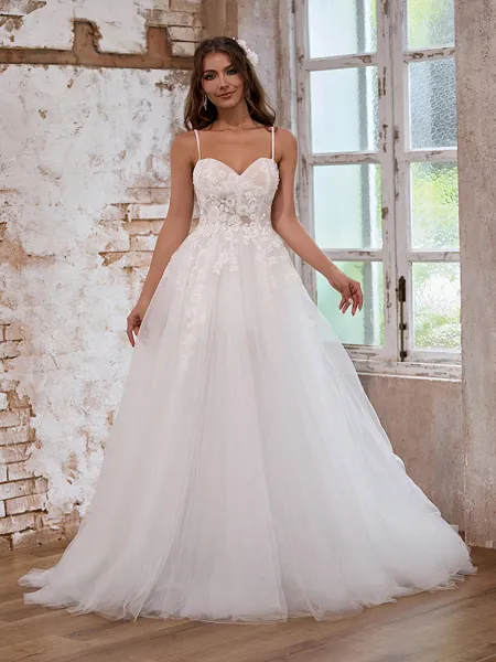 Unique A-line Spaghetti...