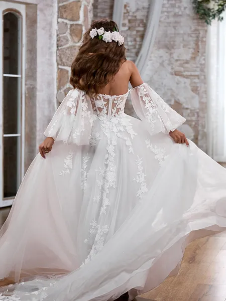 A-line Classy Sweetheart...