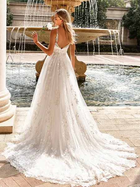 Timeless A-line V-Neck...