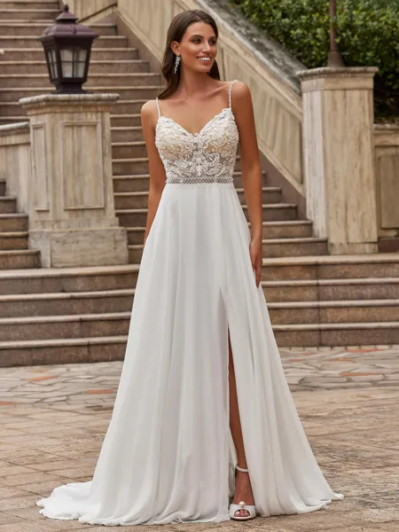 Luxurious A-Line/Princess...