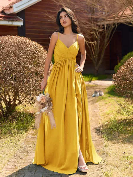 Pretty A-line V-Neck...